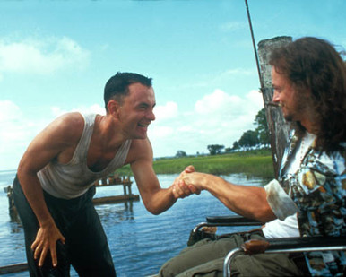 Tom Hanks & Gary Sinise in Forrest Gump Poster and Photo