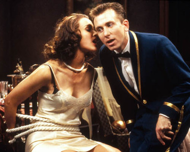 Tim Roth & Jennifer Beals in Four Rooms Poster and Photo