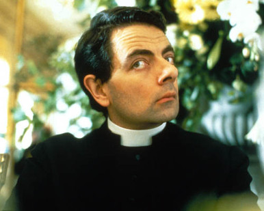 Rowan Atkinson in Four Weddings and a Funeral Poster and Photo