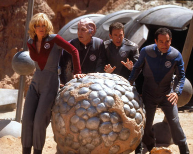 Tim Allen & Alan Rickman in Galaxy Quest Poster and Photo