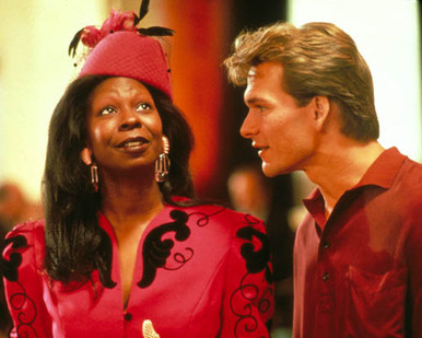 Patrick Swayze & Whoopi Goldberg in Ghost Poster and Photo