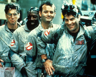 Bill Murray & Ernie Hudson in Ghostbusters Poster and Photo