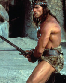Arnold Schwarzenegger in Conan, the Destroyer Poster and Photo