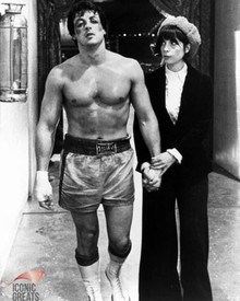 Sylvester Stallone & Talia Shire in Rocky Poster and Photo