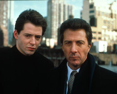 Dustin Hoffman & Matthew Broderick in Family Business Poster and Photo