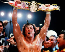 Sylvester Stallone in Rocky II Poster and Photo