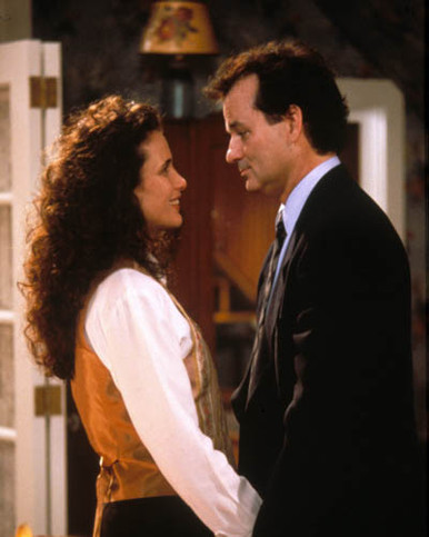 Bill Murray & Andie MacDowell in Groundhog Day Poster and Photo
