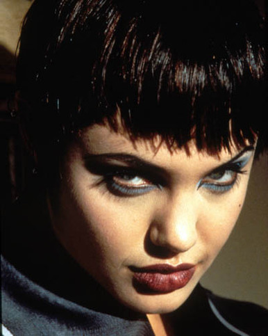 Angelina Jolie in Hackers Poster and Photo
