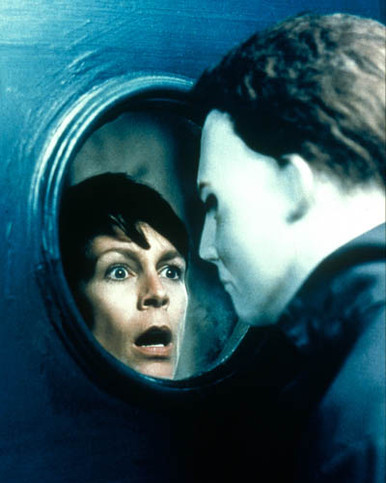 Jamie Lee Curtis in Halloween H20: 20 Years Later Poster and Photo