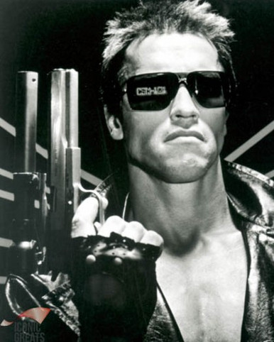 Arnold Schwarzenegger in The Terminator Poster and Photo