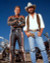 Don Johnson & Mickey Rourke in Harley Davidson and the Marlboro Man Poster and Photo
