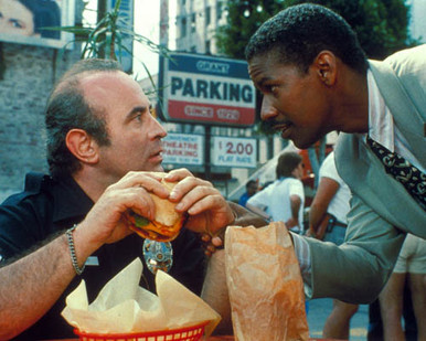 Bob Hoskins & Denzel Washington in Heart Condition Poster and Photo