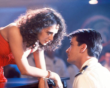 Charlie Sheen & Valeria Golino in Hot Shots Poster and Photo