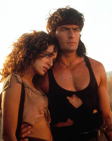 Charlie Sheen & Valeria Golino in Hot Shots: Part Deux Poster and Photo