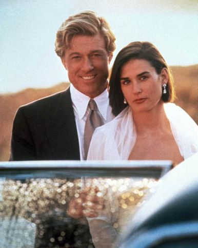Robert Redford & Demi Moore in Indecent Proposal Poster and Photo