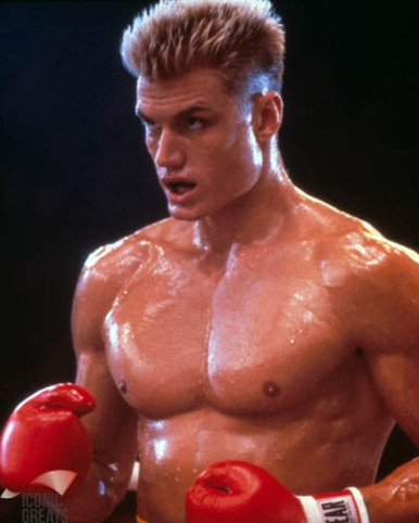 Dolph Lundgren in Rocky IV Poster and Photo