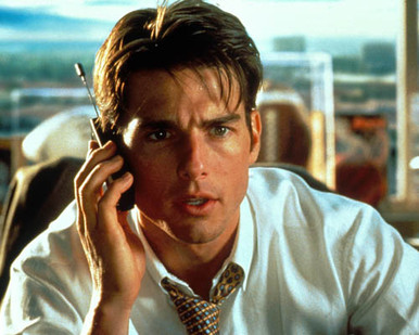 Tom Cruise in Jerry Maguire Poster and Photo