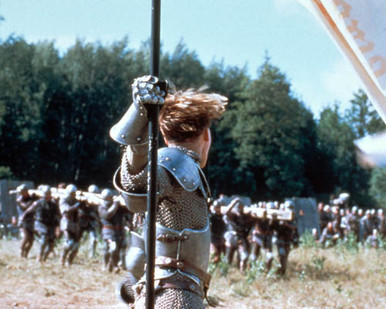 Milla Jovovich in Joan of Arc (2000) Poster and Photo