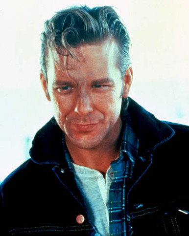 Mickey Rourke in Johnny Handsome Poster and Photo