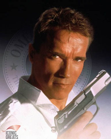 Arnold Schwarzenegger in True Lies Poster and Photo