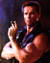 Arnold Schwarzenegger in Commando Poster and Photo
