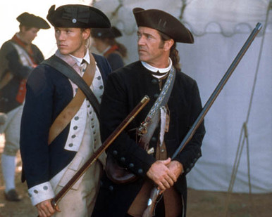 Mel Gibson & Heath Ledger in The Patriot Poster and Photo