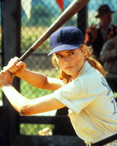 Geena Davis in A League of Their Own Poster and Photo