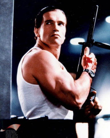Arnold Schwarzenegger in Raw Deal Poster and Photo