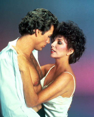 Jon-Erik Hexum & Joan Collins in Making of a Male Model Poster and Photo