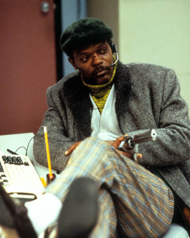 Samuel L. Jackson in The Long Kiss Goodnight Poster and Photo