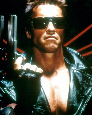 Arnold Schwarzenegger in The Terminator Poster and Photo