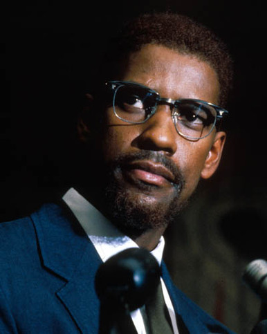Denzel Washington in Malcolm X Poster and Photo