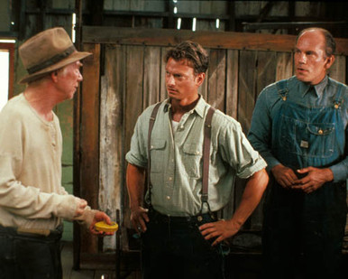 John Malkovich & Gary Sinise in Of Mice and Men Poster and Photo
