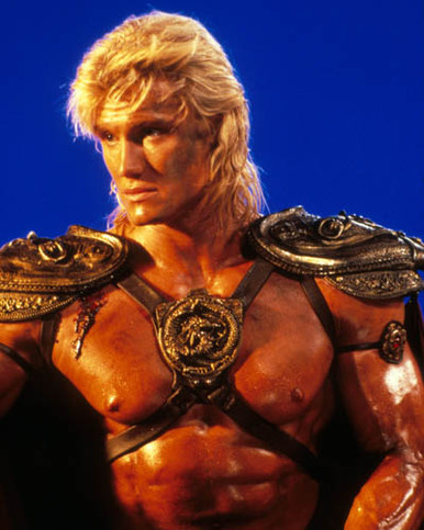 Dolph Lundgren in Masters of the Universe Poster and Photo