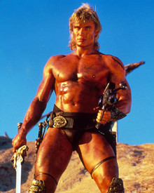 Dolph Lundgren in Masters of the Universe Poster and Photo