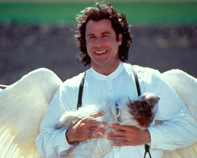 John Travolta in Michael Poster and Photo