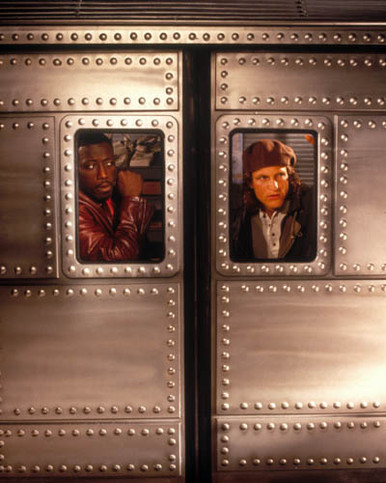 Wesley Snipes & Woody Harrelson in The Money Train Poster and Photo