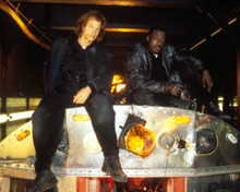 Wesley Snipes & Woody Harrelson in The Money Train Poster and Photo