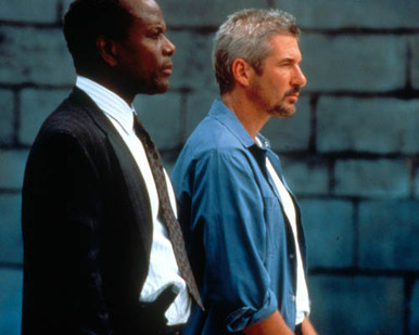 Richard Gere & Sidney Poitier in The Jackal Poster and Photo