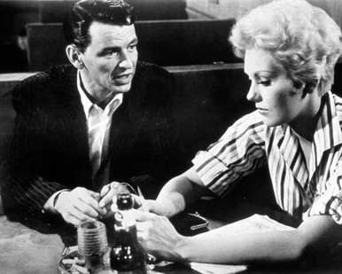 Frank Sinatra & Kim Novak in The Man with the Golden Arm Poster and Photo