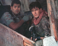 Charlie Sheen in Navy SEALS Poster and Photo