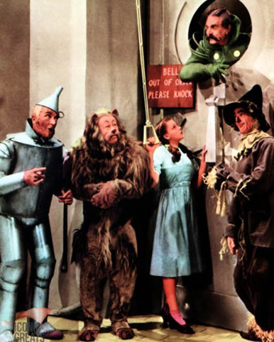 Jack Haley & Ray Bolger in The Wizard of Oz Poster and Photo