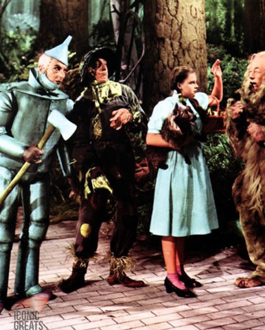 Jack Haley & Bert Lahr in The Wizard of Oz Poster and Photo