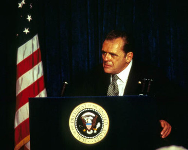 Anthony Hopkins in Nixon Poster and Photo