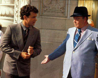 Tom Hanks & Jackie Gleason in Nothing in Common Poster and Photo