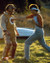 Ralph Macchio & Noriyuki 'Pat' Morita in The Karate Kid Poster and Photo