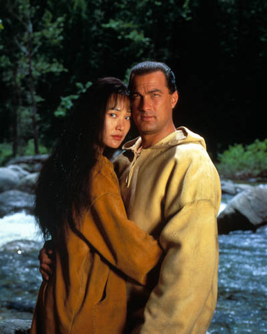 Steven Seagal & Joan Chen in On Deadly Ground Poster and Photo