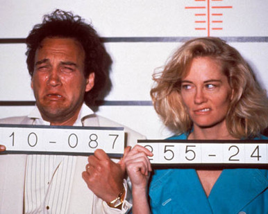 James Belushi & Cybill Shepherd in Once Upon a Crime Poster and Photo