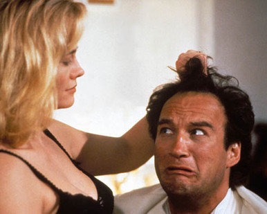James Belushi & Cybill Shepherd in Once Upon a Crime Poster and Photo