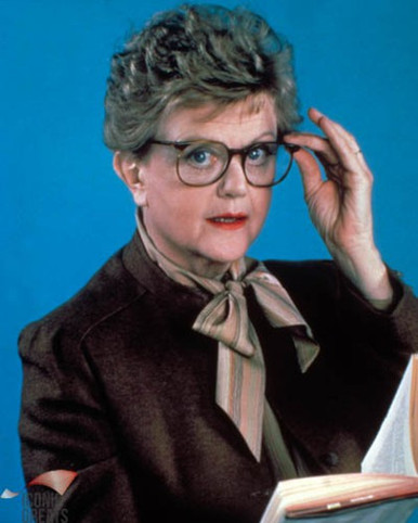 Angela Lansbury in Murder She Wrote Poster and Photo